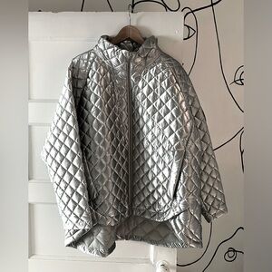 ATHLETA Whisper Featherless Metallic Jacket